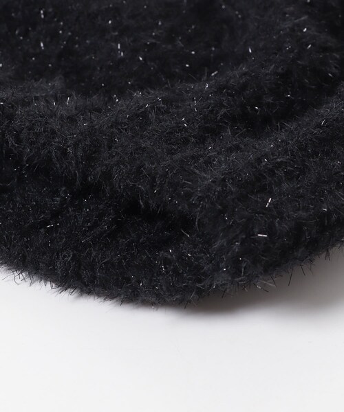 KBF（ケイビーエフ）の「ラメニットビーニー（ニットキャップ/ビーニー・レディース・BLACK/SILVER・one）」の9枚目の写真