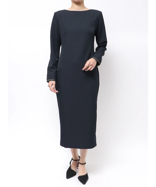 LAGUNAMOON（ラグナムーン）の「【ソンイさんコラボ】LADYセレモニーワンピース（ワンピース・レディース・チャコールグレー/ネイビー・S/M）」の8枚目の写真