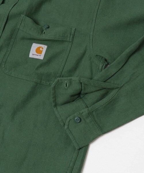 URBAN RESEARCH Sonny Label（アーバンリサーチサニーレーベル）の「carhartt　LONG-SLEEVE EDGAR SHIRTS（シャツ/ブラウス・メンズ・Tree/Black・S/M）」の8枚目の写真