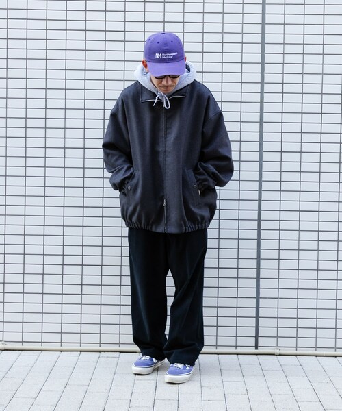 URBAN RESEARCH（アーバンリサーチ）の「Wide Dad　Dad EASY CORDUROY WIDE PANTS（その他パンツ・メンズ・D NAVY・1/2）」の7枚目の写真
