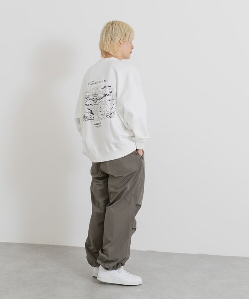 THE GOODLAND MARKET(ザグッドランドマーケット)の「ザ グッドランド マーケット THE GOODLAND SWEAT(スウェット・メンズ・Off・M/L)」の9枚目の写真