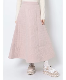 merry jenny | tulipキルトフレアスカート(スカート)