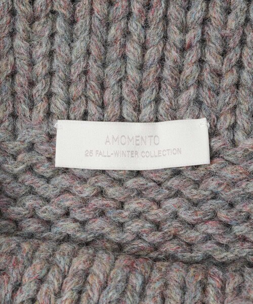 URBAN RESEARCH（アーバンリサーチ）の「AMOMENTO　HAND KNITTED VEST（ベスト・レディース・ECRU/GREY・S）」の11枚目の写真