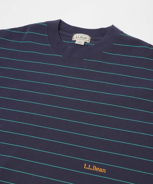 URBAN RESEARCH DOORS(アーバンリサーチドアーズ)の「L.L.Bean JAPAN EDITION UNION LONG SLEEVE STRIPE T-SHIRTS(Tシャツ/カットソー・メンズ・OFF/GRN/BIRCH/YLW/T GREY/RED/NAVY/TEAL・M/L/XL)」の17枚目の写真