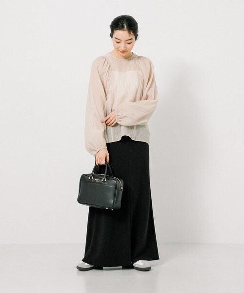URBAN RESEARCH（アーバンリサーチ）の「CHRISTIAN VILLA　PEGGY（ハンドバッグ・レディース・BLACK/BEIGE・-）」の7枚目の写真