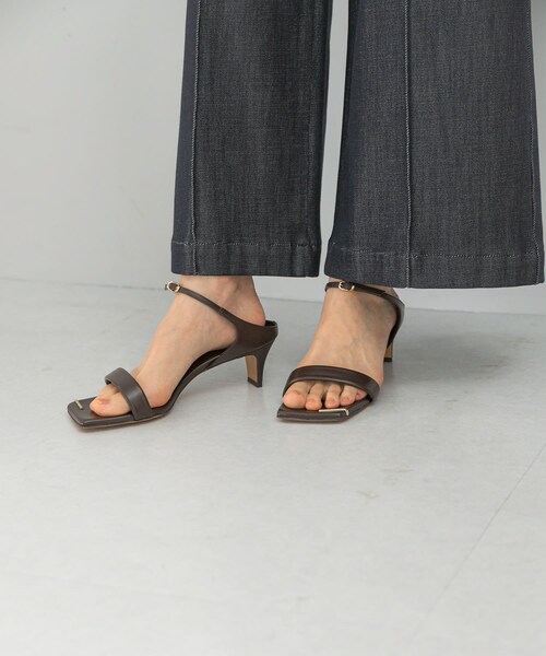 URBAN RESEARCH ROSSO（アーバンリサーチロッソ）の「HENRI EN VARGO　MAY（サンダル・レディース・DARK BROWN・36/37/38）」の3枚目の写真