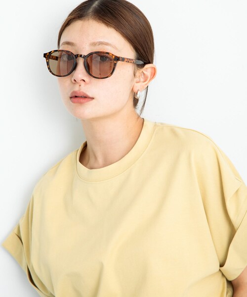 URBAN RESEARCH Sonny Label（アーバンリサーチサニーレーベル）の「noeyedia　NE-436（メガネ・レディース・ミドルブラウン/チャコール/ライトブラウン・one）」の8枚目の写真