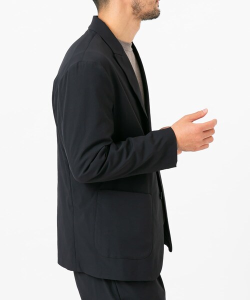 URBAN RESEARCH ROSSO（アーバンリサーチロッソ）の「『セットアップ対応』MARUI ORIMONO　3H DryFabricストレッチジャケット（テーラードジャケット・メンズ・NAVY/BLACK・M/L/XL）」の6枚目の写真