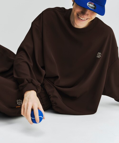 URBAN RESEARCH(アーバンリサーチ)の「SEE SEE SUPER BIG LS TEE W/D(Tシャツ/カットソー・メンズ・BROWN/CHARCOAL/BLACK/D NAVY・M/L/XL/XXL)」の18枚目の写真