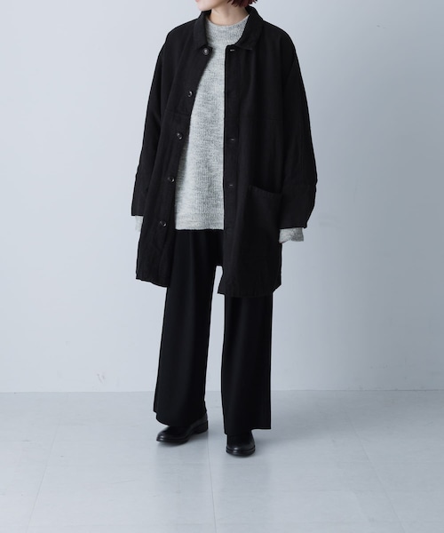 かぐれ（カグレ）の「MITTAN 亜麻苧麻絹コート（テーラードジャケット