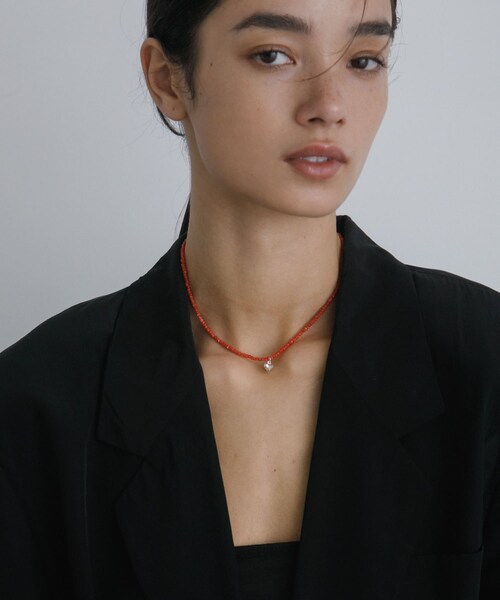 URBAN RESEARCH（アーバンリサーチ）の「decor『デコール』　Coral Heartchoker（ネックレス・レディース・SV・-）」の3枚目の写真