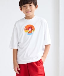 ROPE' PICNIC（ロペピクニック）の「【KIDS】【NIKE SWIM/ナイキ スイム】シューズボックスグラフィック半袖ハイドロガード（ラッシュガード）」