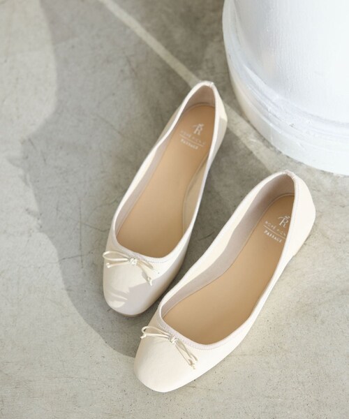 ROPE' PICNIC(ロペピクニック)の「【AIRina/エアリーナ】軽くてやわらかいバレエシューズ(バレエシューズ・レディース・ブラック/キナリ/レッド/ピンク/シルバー・L/M/S)」の3枚目の写真