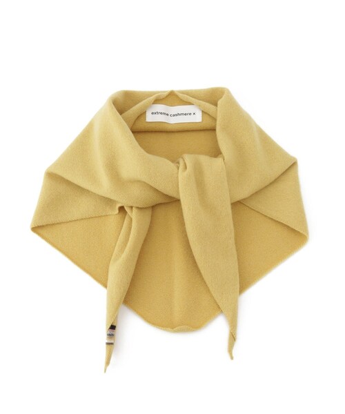 ADAM ET ROPE'(アダムエロペ)の「【J’aDoRe限定】【extreme cashmere(エクストリーム カシミア)】bandana(ストール/ショール・レディース・オフホワイト/ベージュ/カラシ・F)」の3枚目の写真