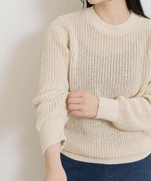 THE GOODLAND MARKET | 米富繊維　WASHI COTTON TAPE KNIT PULLOVER(ニット/セーター)