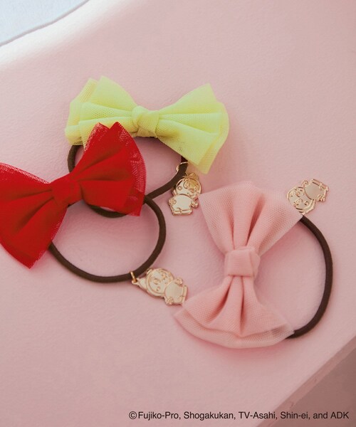 ROPE' PICNIC（ロペピクニック）の「【ドラえもんコレクション】チュールリボンヘアゴム（ヘアゴム・レディース・レッド/ピンク/イエロー・F）」の10枚目の写真