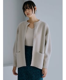 LAGUNAMOON | ラクーン配色コクーンカーディガン(カーディガン/ボレロ)