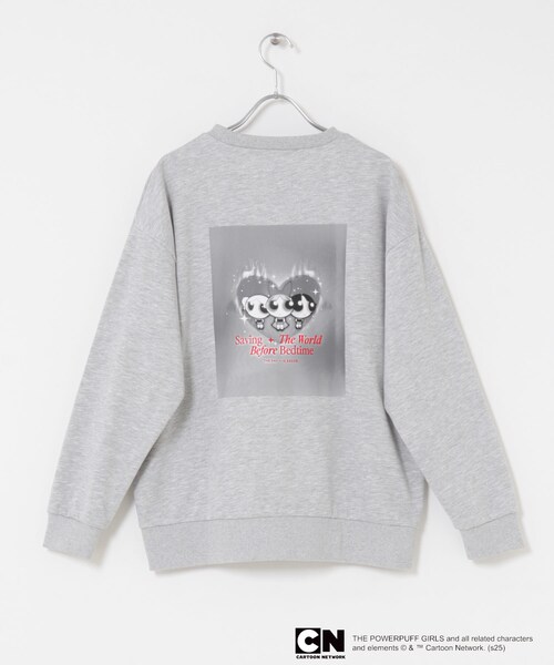 SENSE OF PLACE by URBAN RESEARCH（センスオブプレイスバイアーバンリサーチ）の「『別注』PPG / SENSE OF PLACE ルーズスウェット（スウェット・レディース・NAVY/GRAY・one）」の16枚目の写真