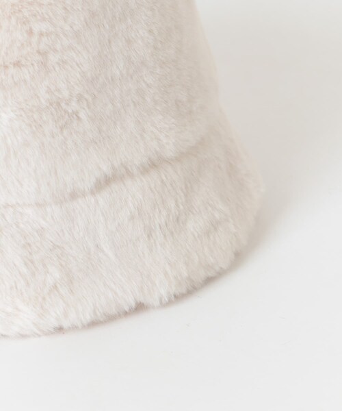 SMELLY（スメリー）の「ファーバケットハット（ハット・レディース・IVO/BLK/BRN・-）」の13枚目の写真