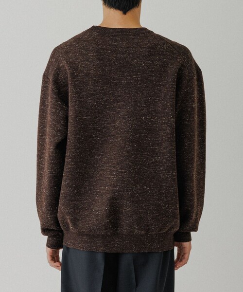 ADAM ET ROPE'（アダムエロペ）の「リネン ミックス リバーシブルニット（ニット/セーター・メンズ・ブラック系/ダークブラウン系/グリーン・L/M）」の18枚目の写真