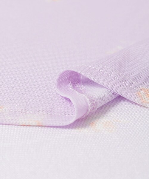URBAN RESEARCH(アーバンリサーチ)の「KLOKE Spring Mesh Long Sleeve(Tシャツ/カットソー・レディース・EcruFloral/LilacFlora・S)」の9枚目の写真