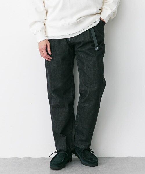 URBAN RESEARCH DOORS(アーバンリサーチドアーズ)の「『別注』Gramicci Mountain Tuck Pants(デニムパンツ・メンズ・BLACK/MediumUsed/Dark Used/O.W.・S/M/L/XL)」の6枚目の写真