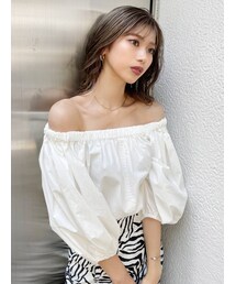 MURUA | ボリュームオフショルブラウス(シャツ/ブラウス)