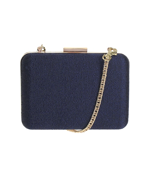 LAGUNAMOON（ラグナムーン）の「LADYジャカードクラッチBAG（クラッチバッグ・レディース・ピンク/ネイビー/ベージュ・F）」の7枚目の写真