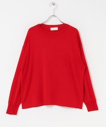 かぐれ | ウォッシャブルシルクワイドニット(ニット/セーター)