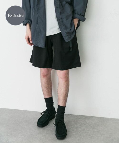URBAN RESEARCH DOORS（アーバンリサーチドアーズ）の「『別注』GRAMICCI　Stretch Gabardine Short（その他パンツ・メンズ・CHARCOAL/BEIGE/NAVY/BLACK・S/M/L）」の14枚目の写真