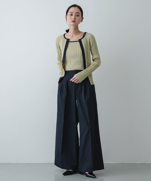 SENSE OF PLACE by URBAN RESEARCH（センスオブプレイスバイアーバンリサーチ）の「『抗菌』ポインテッドフラットパンプス（パンプス・レディース・BLACK/IVORY・S/M/L）」の17枚目の写真