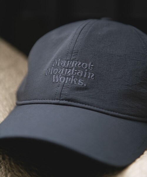 URBAN RESEARCH DOORS(アーバンリサーチドアーズ)の「『別注』Marmot×DOORS DOT AIR CAP(キャップ・メンズ・INK BLACK/BLUE GRAY/KHAKI・Free)」の6枚目の写真