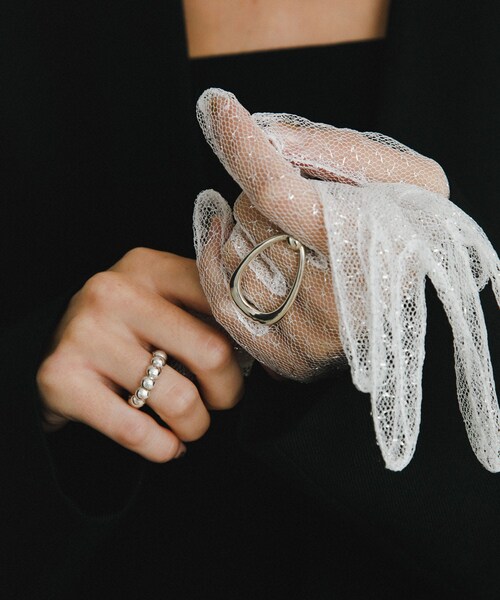 URBAN RESEARCH(アーバンリサーチ)の「decor『デコール』 Bubble ring(リング・レディース・Silver・one)」の6枚目の写真