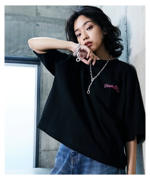 nissen（ニッセン）の「大きいサイズ綿100％ワイドクロップド丈