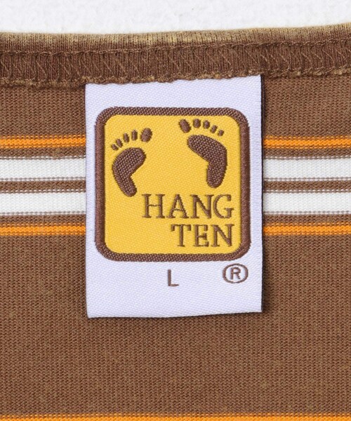 URBAN RESEARCH Sonny Label（アーバンリサーチサニーレーベル）の「HANG TEN　LA HOJJA BORDER TANK（タンクトップ・メンズ・OFF/BRWON・M/L）」の11枚目の写真