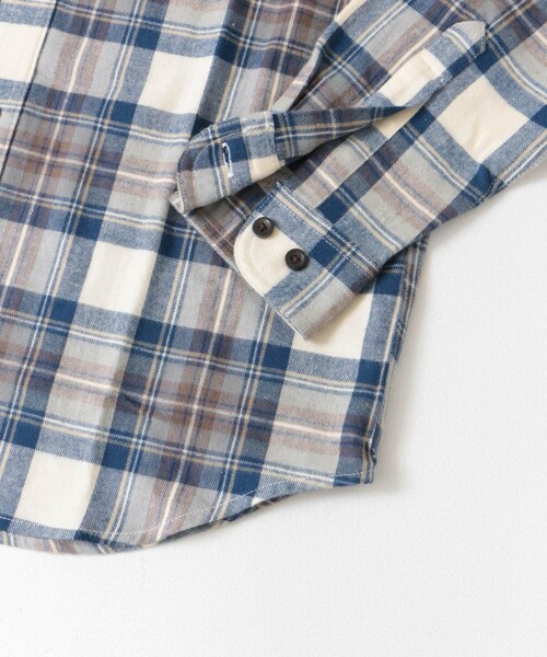 URBAN RESEARCH DOORS(アーバンリサーチドアーズ)の「L.L.Bean ScotchPlaidFlannelShirts(シャツ/ブラウス・レディース・Swan/IndigoTart・M)」の11枚目の写真