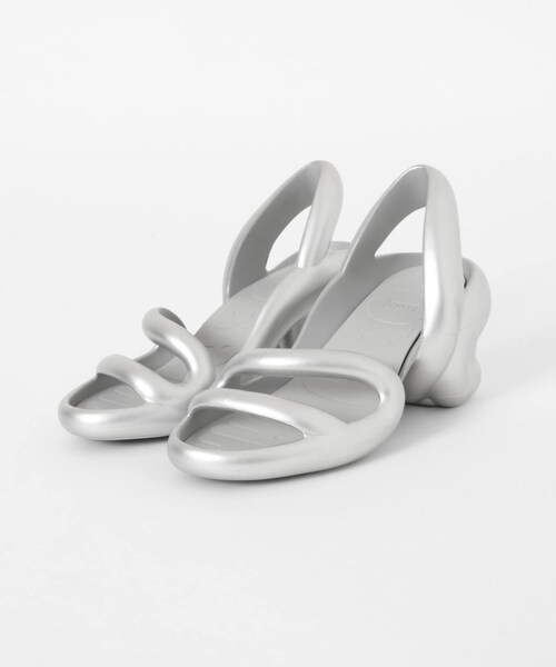 THE GOODLAND MARKET（ザグッドランドマーケット）の「CAMPER　Kobarah Bio Metallic（サンダル・レディース・045silver/046RED・37/38/39）」の18枚目の写真