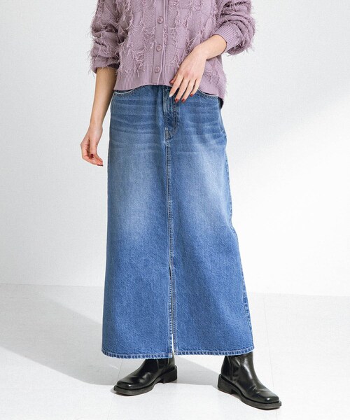 URBAN RESEARCH Sonny Label（アーバンリサーチサニーレーベル）の「Aラインデニムスカート（デニムスカート・レディース・インディゴ/ブラック・36/38）」の15枚目の写真