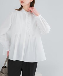 URBAN RESEARCH ROSSO | 『WEB限定』フリルネックレースデザインシャツブラウス(シャツ/ブラウス)