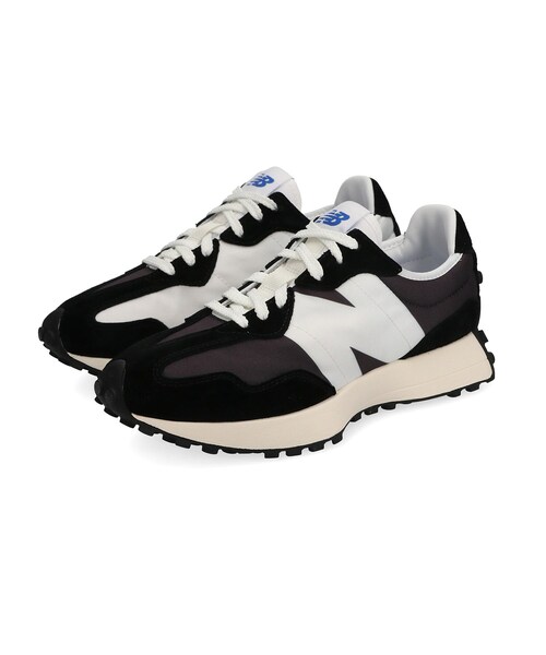 ADAM ET ROPE'（アダムエロペ）の「【New balance】MS327（スニーカー・メンズ・ブラック/レッド・26.0/27.0/28.0）」の2枚目の写真