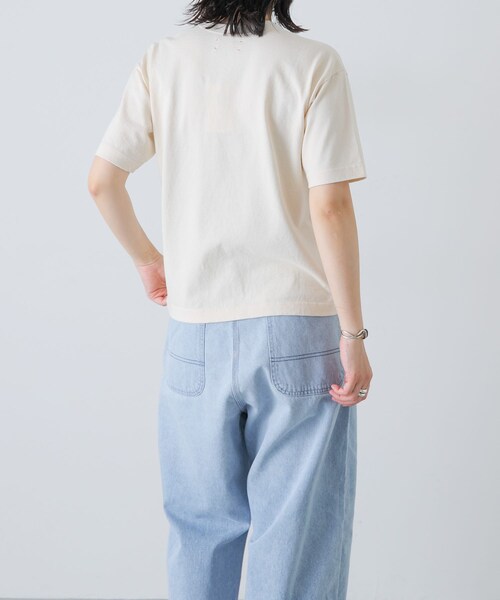 かぐれ（カグレ）の「MEYAME　BLANK TEE (II)（Tシャツ/カットソー・レディース・CREAM/WHITE/BLACK・Free）」の8枚目の写真
