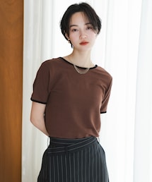 SENSE OF PLACE by URBAN RESEARCH | バックオープンリンガーTシャツ(半袖)(Tシャツ/カットソー)