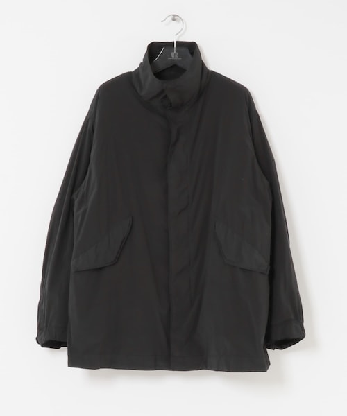 URBAN RESEARCH(アーバンリサーチ)の「ATON AIR WEATHER SHORT MODS(モッズコート・メンズ・BLACK/BROWN・4/6)」の1枚目の写真