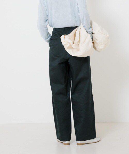 URBAN RESEARCH（アーバンリサーチ）の「CIOTA　Weapon Chino Cloth Pants（チノパンツ・レディース・D Navy/Beige・2/3）」の10枚目の写真