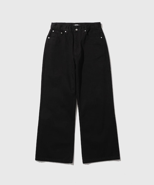 【CODA/コーダ】EXCLUSIVE RIGID DISTRESSED BREAK CUT FLARED JEANS