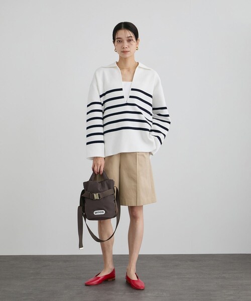 ADAM ET ROPE'(アダムエロペ)の「【OUTDOOR PRODUCTS for SALON】2WAY ベルトトートバッグSS(トートバッグ・レディース・ブラック/ダークブラウン・F)」の10枚目の写真