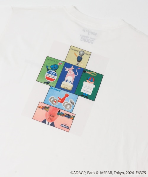 URBAN RESEARCH DOORS(アーバンリサーチドアーズ)の「『別注』Savignac×DOORS プリントTシャツ(Tシャツ/カットソー・メンズ・WHITE1/WHITE2/IVORY/WHITE3/TOP GRAY1/CHARCOAL2/CHARCOAL1/TOP GRAY2/MOCHA/OATMEAL/BLUE/LIGHT BLUE/NAVY/LAVENDER/VERMILLION・M/L/XL)」の21枚目の写真