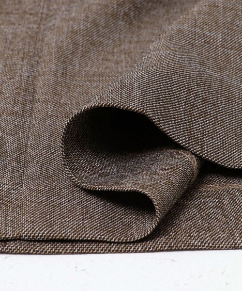 URBAN RESEARCH ROSSO（アーバンリサーチロッソ）の「タックスカート（スカート・レディース・LIGHTGRAY/BROWN・36/38）」の22枚目の写真