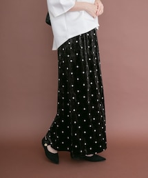 ITEMS URBANRESEARCH | ベロアドットスカート(スカート)