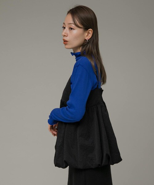 URBAN RESEARCH Sonny Label（アーバンリサーチサニーレーベル）の「バルーンキャミビスチェブラウス（その他トップス・レディース・グレージュ/ブラック/チャコール・FREE）」の7枚目の写真